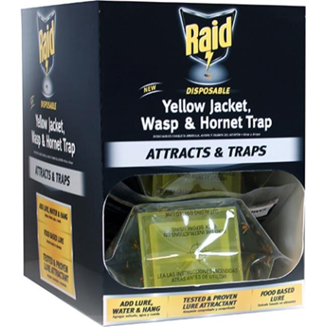 Raid  The Raid Yellow Jacket, Wasp & Hornet Trap Bag